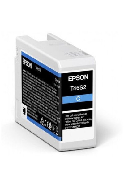 EPSON Cartus cerneala SureColor SC-P700, C13T46S200, Cyan, 25 ml, Pigment