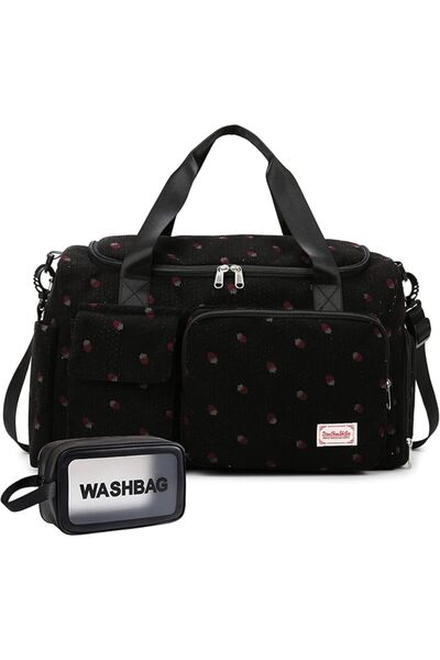 GENERAL Women's Small Sports Duffel Bag Carry On Luggage Weekender Bag with S...