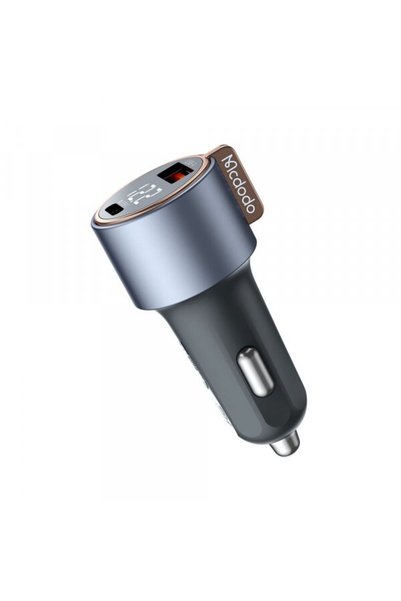 Mcdodo Incarcator Auto CC-3690 Venus Display, 75W, 3A, 1 x USB-A - 1 x USB-C,...