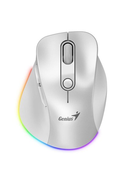 GENIUS Ασύρματο ποντίκι Genius, Ergo 9000S, για Η/Υ ή φορητό υπολογιστή, RGB,...