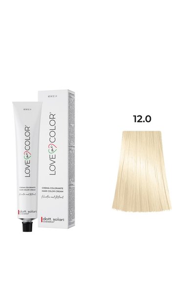 dott. solari COSMETICS Love Me Color Βαφή Μαλλιών 12.0 Υπερ-ανοιχτόχρωμο Ξανθ...