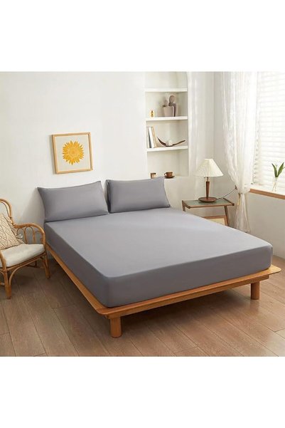 Goodern طقم ملاءات سرير مكون من 3 قطع، يناسب سرير مقاس 180×200 سم، ماص للرطوب...