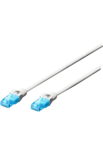 Digitus Cablu patch Premium CAT 5e UTP , alb , 3m