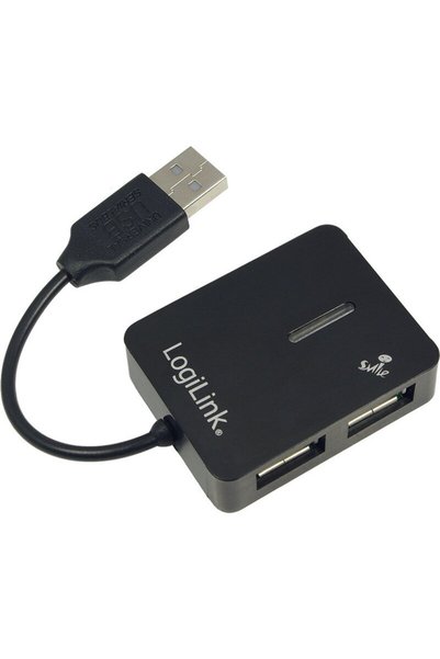 LogiLink Hub USB UA0139 USB 2.0 Negru