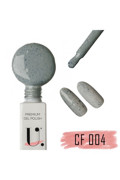 UNIQUE COSMETICS Ημιμόνιμο βερνίκι CF004 Μοναδικό 10ml
