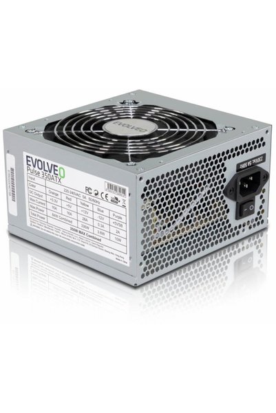 EVOLVEO Τροφοδοτικό Pulse 350ATX, 350W, αθόρυβο, χωρίς συσκευασία