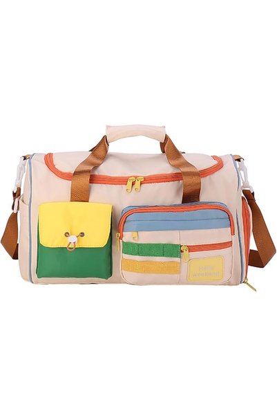 GENERAL Women's Small Sports Duffel Bag Carry On Luggage Weekender Bag with S...