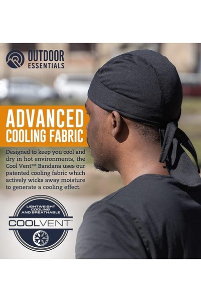 OutdoorEssentials بطانة خوذة تبريد للدراجات النارية للرجال - أغطية رأس للرجال - باندانات دو راج للرجال - با