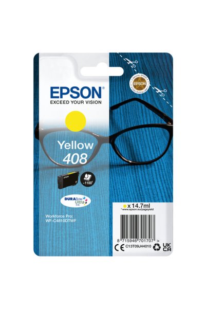 EPSON Ink cartridge C13T09J44010, Yellow, 1100 pages, 14.7 ml