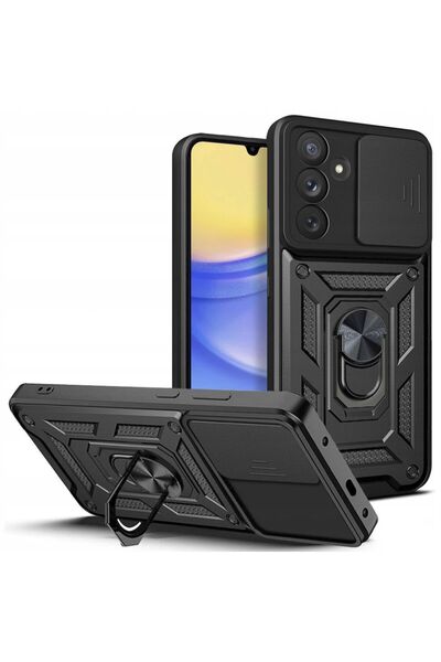 Tech-Protect Θήκη Cam Shield Pro συμβατή με Samsung Galaxy A15 4G / A15 5G Μαύρη