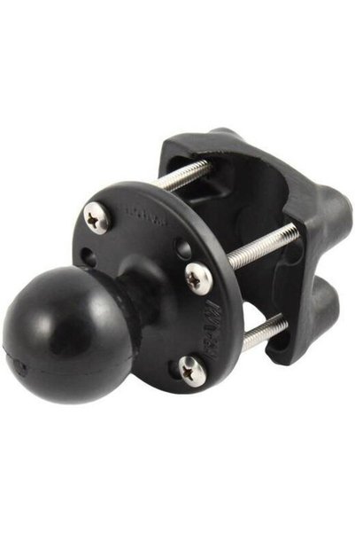 ram mounts RAM® Half Rail Clamp Ball Base for 1"-1.25" Rails
