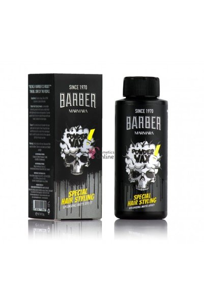 Marmara Pudra de volum pentru par, Barber Styling Powder Wax 20G