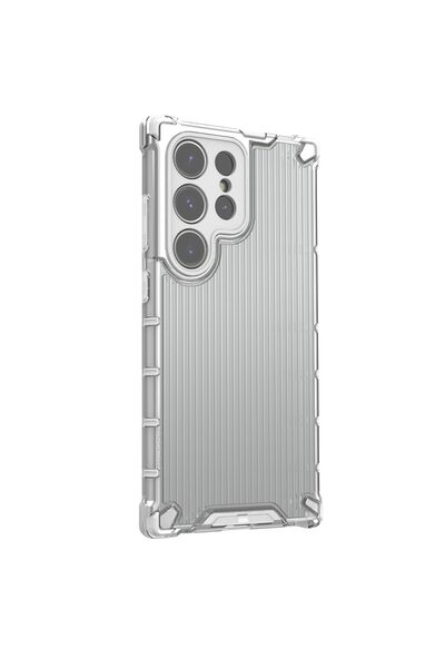 FONIX Θήκη ArmorForce για Samsung Galaxy S24 Ultra, Ριγέ Επιφάνεια, Πολυκαρβο...