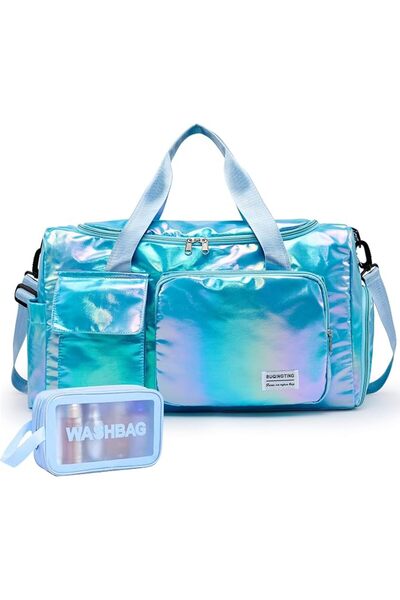 GENERAL Women's Small Sports Duffel Bag Carry On Luggage Weekender Bag with S...