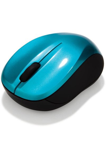 Verbatim Mouse laser wireless Go Nano - albastru, 1600 DPI, design compact și...
