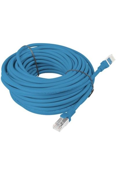Lanberg Cablu UTP PCU6-10CC-1500-B, Patchcord, CAT.6, 15 m, Albastru