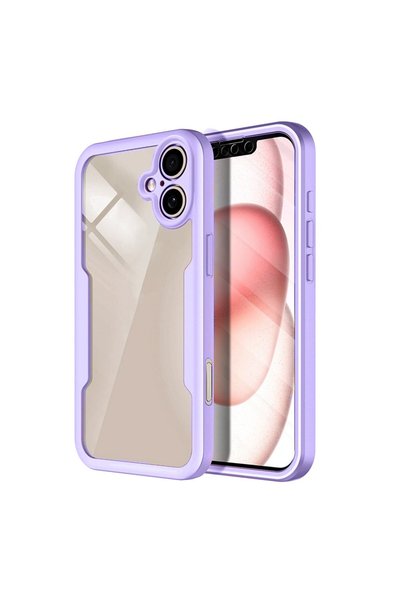 FONIX Husă cu protecție la 360 de grade, compatibilă cu Apple iPhone 18, cu f...