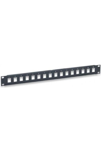Intellinet Patch Panel , 19inch, Black 513593