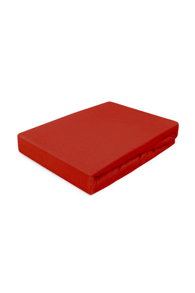 Darymex Cearceaf cu elastic, Darymex, Jerseu, 140x200 cm, Rosu