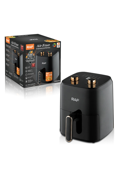 RAF Friteuză cu aer cald RAF, 1500W, 3L, control mecanic