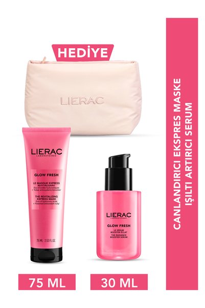 Lierac Glow Fresh Işıltı Veren Canlandıran Yüz Serumu 30 ml + Canlandırıcı Yü...