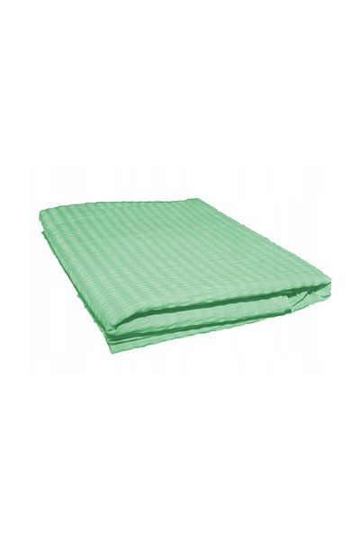 Karo Cearsaf din creponat 160x200 uni verde deschis 12 bumbac 100%