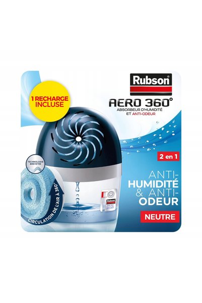 Rubson AERO 360 absorbant de umiditate °   pentru o cameră cu o suprafață de ...