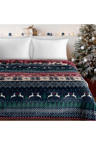 Eurofirany CHRISTMAS COVE 150X200 ALBASTRU MARIN