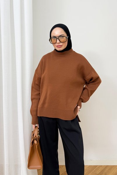 Melike Tatar Basic Triko Kazak 94-3057
