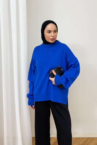 Melike Tatar Basic Triko Kazak 94-3057