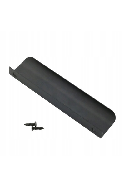 NO BRAND Mâner de mobilă negru, 90x130mm, pkra90