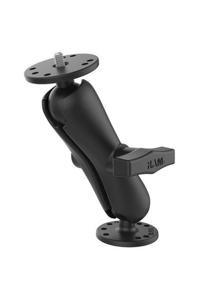 ram mounts RAM® Double Ball Mount with 1/4"-20 Male Thread - Size C Medium
