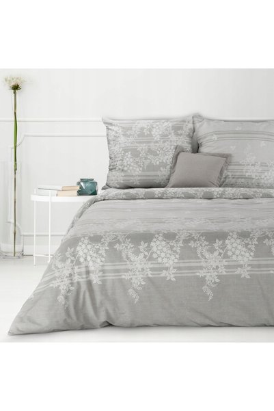 Eurofirany SARA01 SET DE AȘTERNUTURI 140X200 70X90 X1 BUMBAC GRI