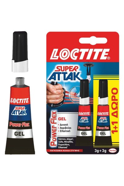 LOCTİTE 2051256 ΚΟΛΛΕΣ ΣΟΥΠΕΡ ΑΤΤΑΚ ΦΛΕΞ 2x3γρ