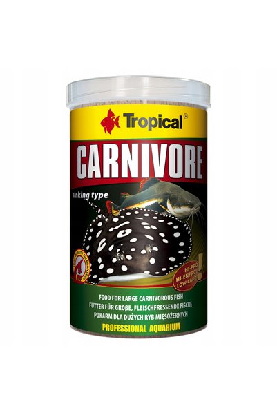 Tropical CARNIVORE 1000ml/600 pentru pești carnivori