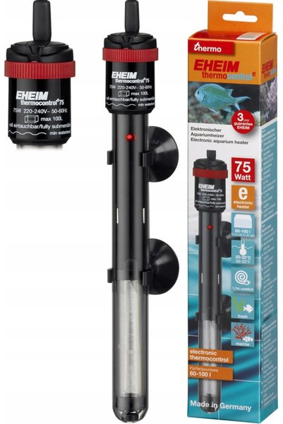Eheim Încălzitor Thermocontrol e75 cu termostat pentru acvariu 60-100l