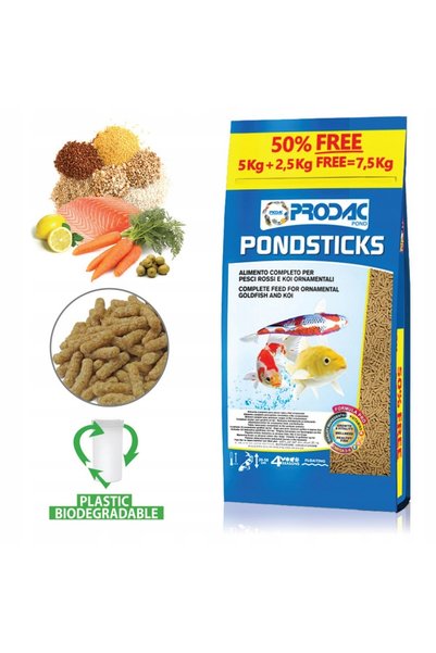 Prodac PONDSTICKS 7,5KG Asortiment mixt pentru plante ornamentale rezistente ...
