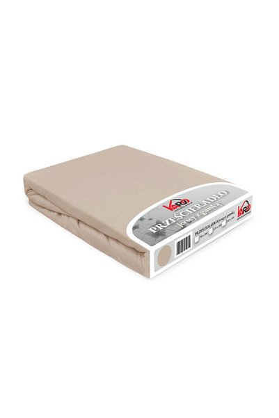 Karo Cearsaf Jersey Elastic 120x200 cm Bej Constance