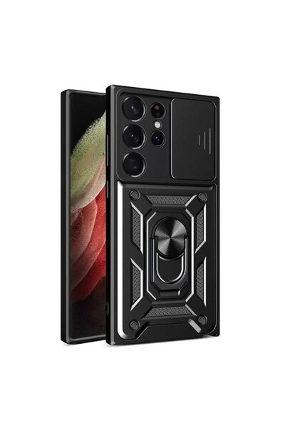 FONIX Phone case, compatible with Samsung Galaxy S23 Ultra, Rugged Shield Len...