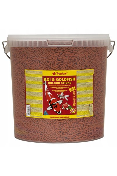 Tropical Batoane colorante pentru pești KOI și aurii 21L/1,6KG - WIADRO