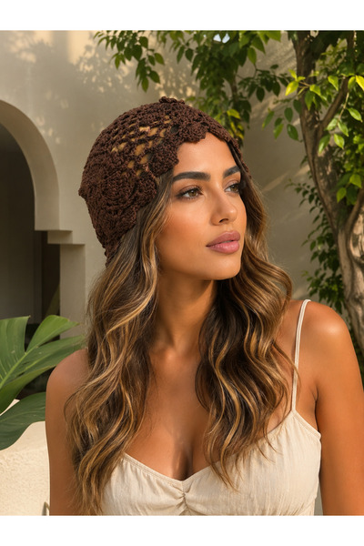 Generic Brand Layali Crochet Hat