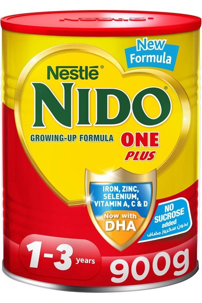 nido نستله ون بلس المرحلة الثالثة، من سنة إلى 3 سنوات، 900 جرام