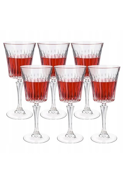 RCR Pahare de vin roșu transparente 300ml 6 bucăți