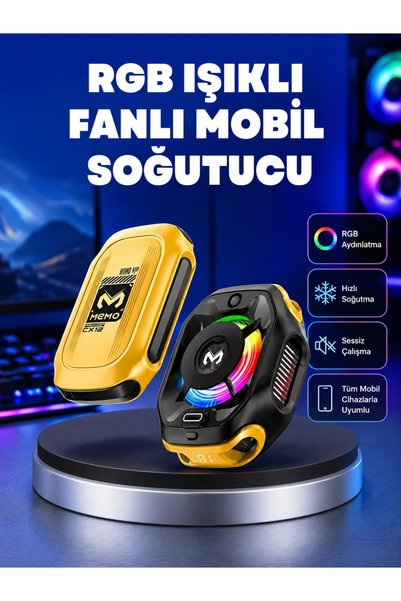 PlentifulType-C Girişli AI Modlu Yüksek Performanslı Telefon Soğutucu Yeni Nesil