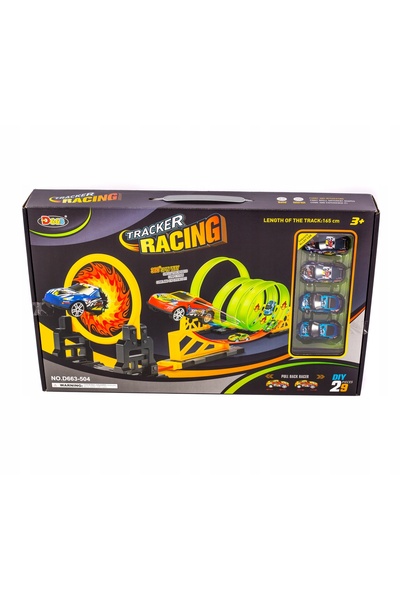 NO BRAND Lansator de mașini cu circuit răsucit și buclă