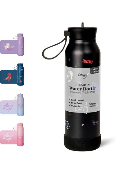GENERAL Citroen - Children's Insulated Water Bottle 500ml |   Triple Wall Vac...