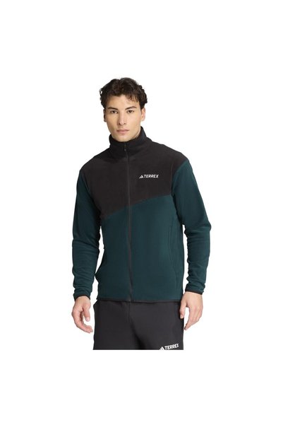 adidas Ανδρικό Μπουφάν Φλις Terrex Multi με Πλήρες Φερμουάρ XS