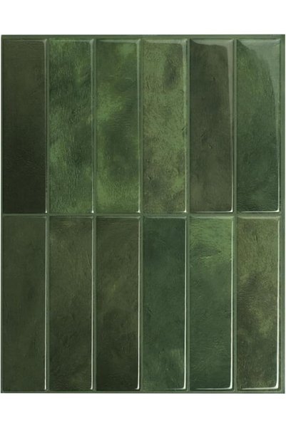 GENERAL Peel and Stick Backsplash Tiles, 5 Sheets 3D Self Adhesive Stick on T...