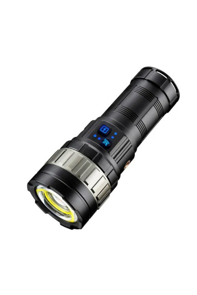 MİKİ Lanterna LED portabilă YEMAO YM G931, putere 30W, TG + COB, Zoom, Power ...