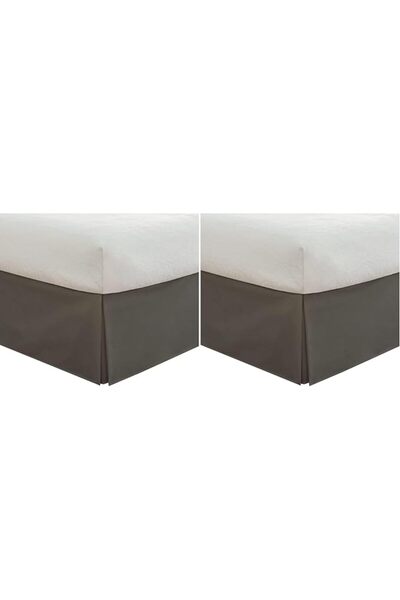 today's cosme TODAY'S HOME Microfiber Bed Skirt Dust Ruffle Classic Tailored ...